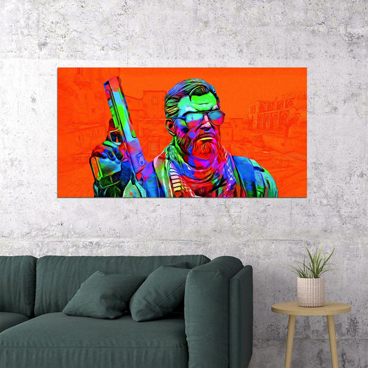 Cyberpunk 2077 Video Game Poster Futuristic Action RPG Wall Decor CD Projekt Red Neon Gaming Artwork Print - xonomax