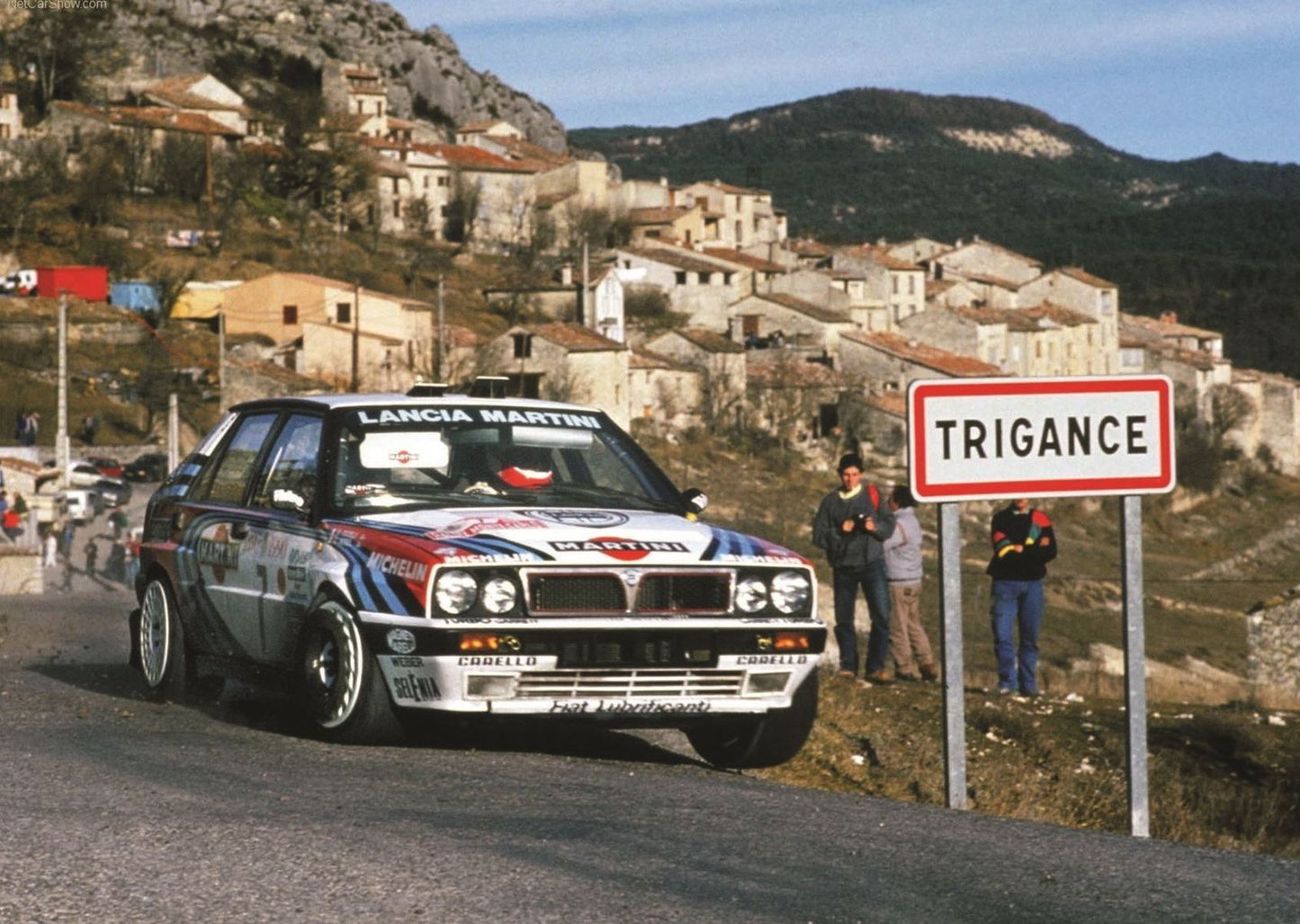 LANCIA DELTA INTEGRALE RALLEY CAR Wall Print Poster - xonomax