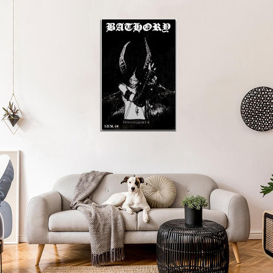 Bathory Quorthon Heavy Metal Music Band Wall Print Poster - xonomax