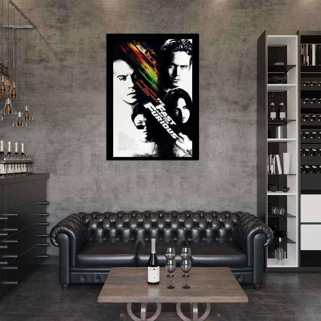 The Fast and The Furious 2001 Wall Print Poster - xonomax
