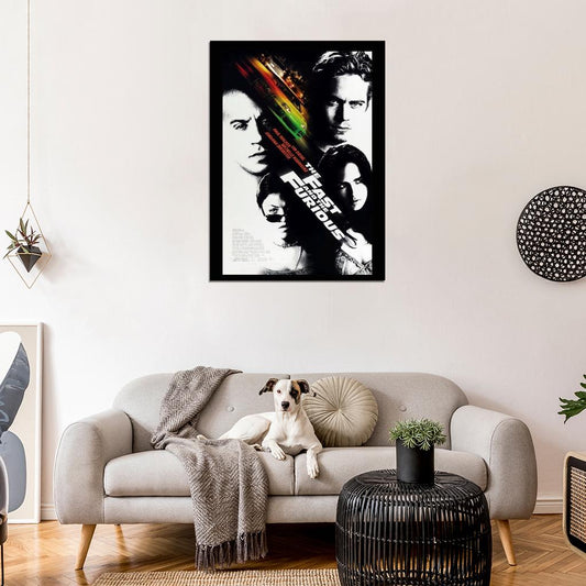 The Fast and The Furious 2001 Wall Print Poster - xonomax