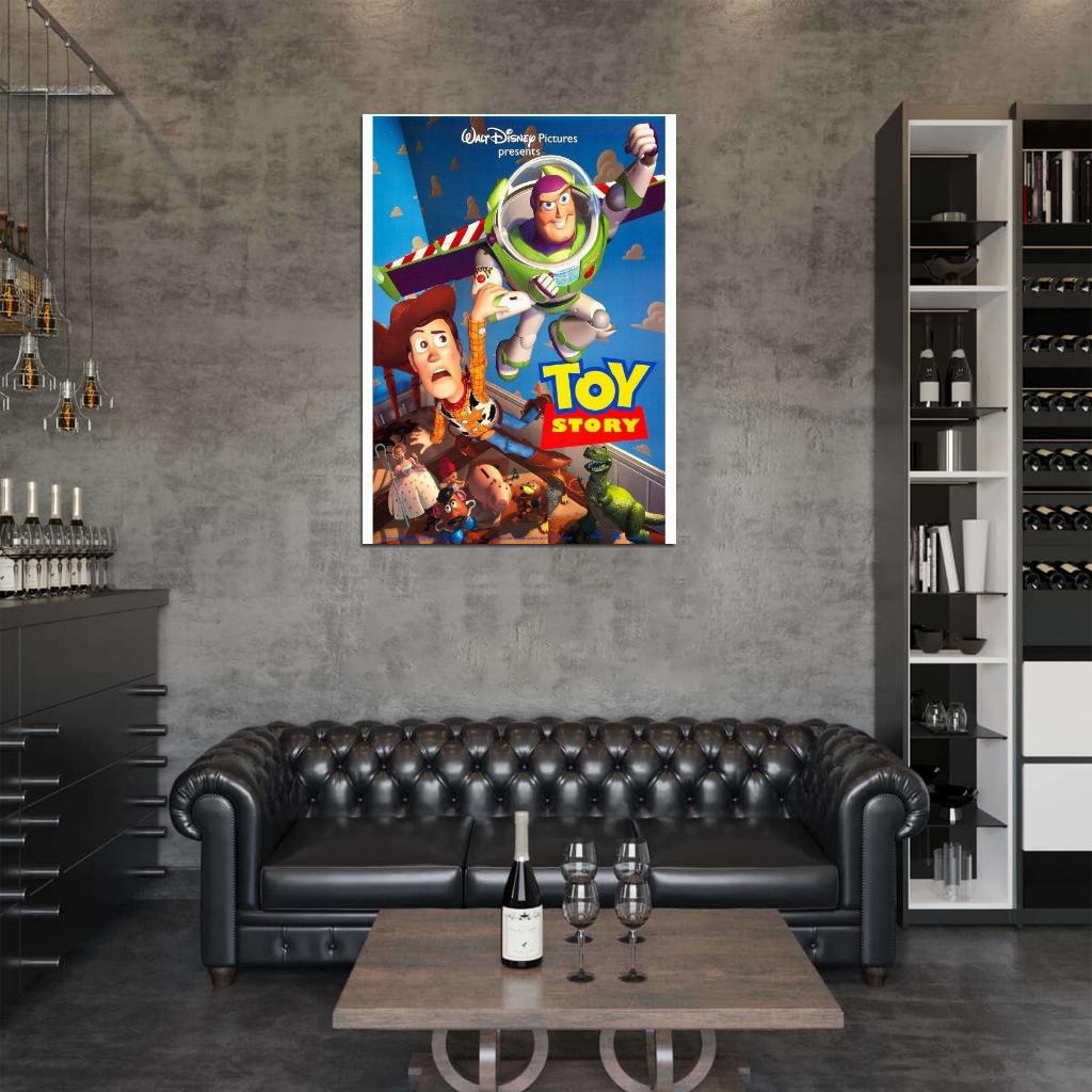 Toy Story Cartoon Wall Print Poster