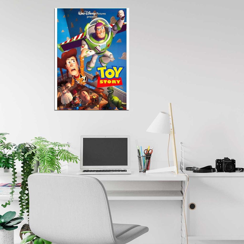 Toy Story Cartoon Wall Print Poster