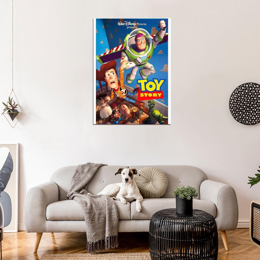 Toy Story Cartoon Wall Print Poster