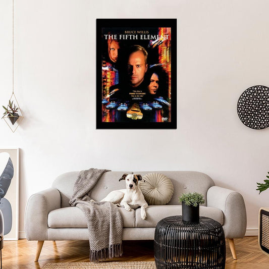 The Fifth Element Movie 1997 Wall Print Poster - xonomax