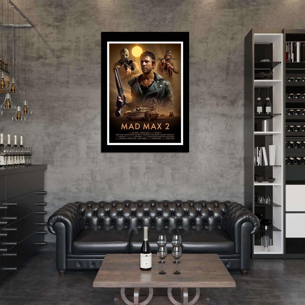 Mad Max 2 Movie 1981 Wall Print Poster - xonomax