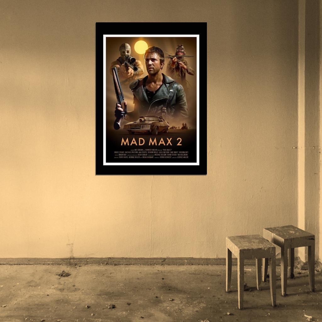 Mad Max 2 Movie 1981 Wall Print Poster - xonomax