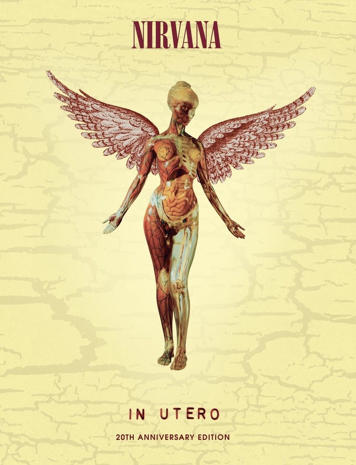 Nirvana Music Band In Utero Album Cover Art Wall Print Poster