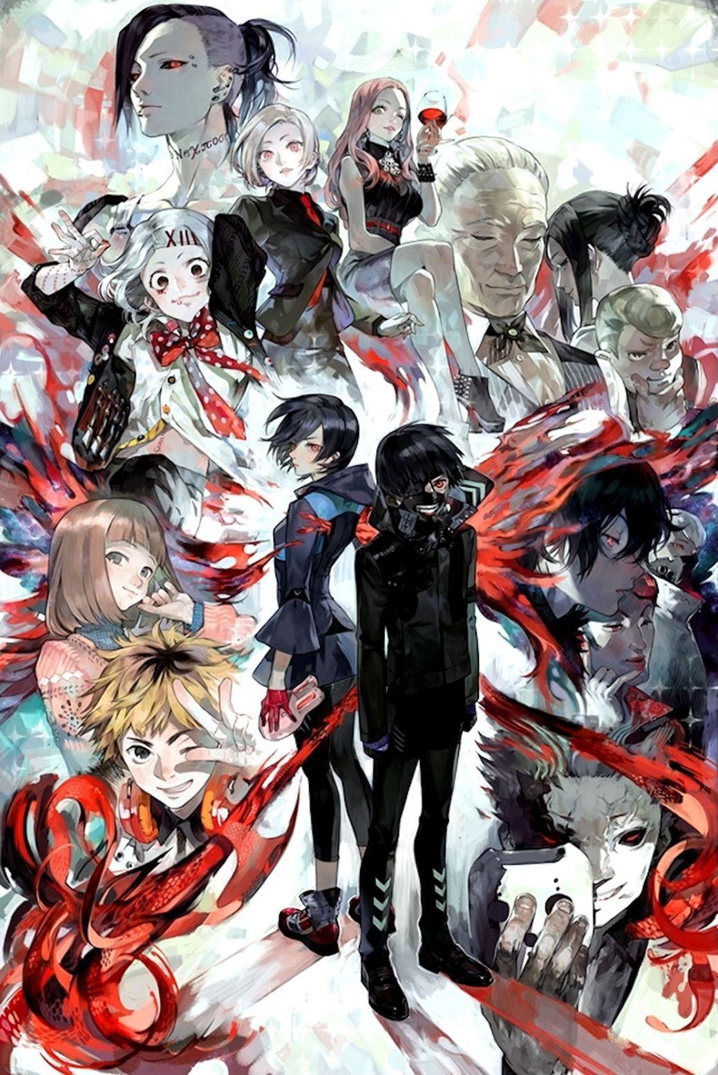 Tokyo ghoul art store posters bundle (one set only)