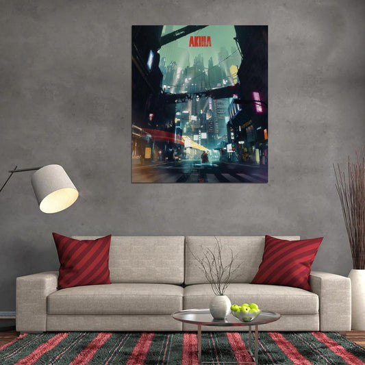 Akira - Red Fighting Hot Japan Anime Wall Art Decor PRINT POSTER - xonomax