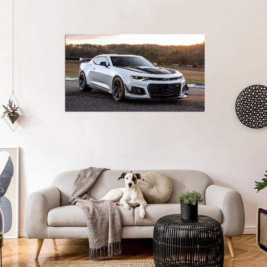 2018 CHEVROLET CAMARO ZL1 1LE Wall Print Poster - xonomax