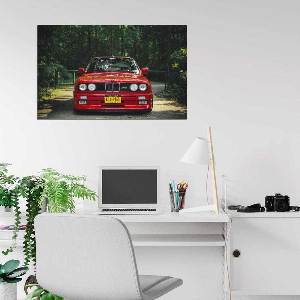 BMW E30 Car Decor Wall Print POSTER - xonomax