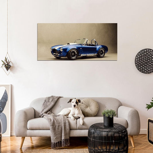 1965 Shelby Cobra 427 Wall Print Poster - xonomax