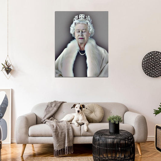 Queen Elizabeth II Print Poster - xonomax