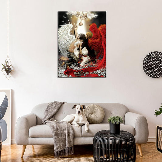 Death Note L Kira Detective Japan Anime Art Decor Wall Print POSTER - xonomax
