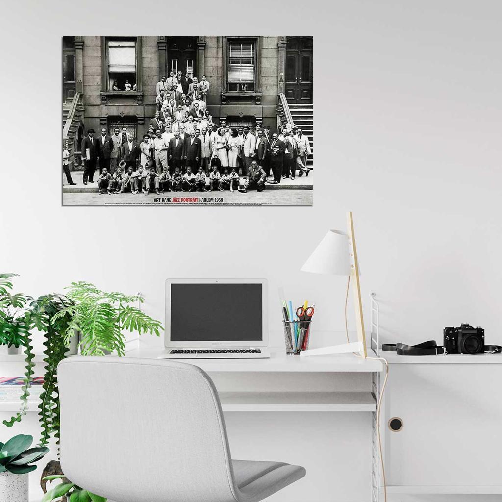 Kane Jazz Portrait Harlem PRINT POSTER