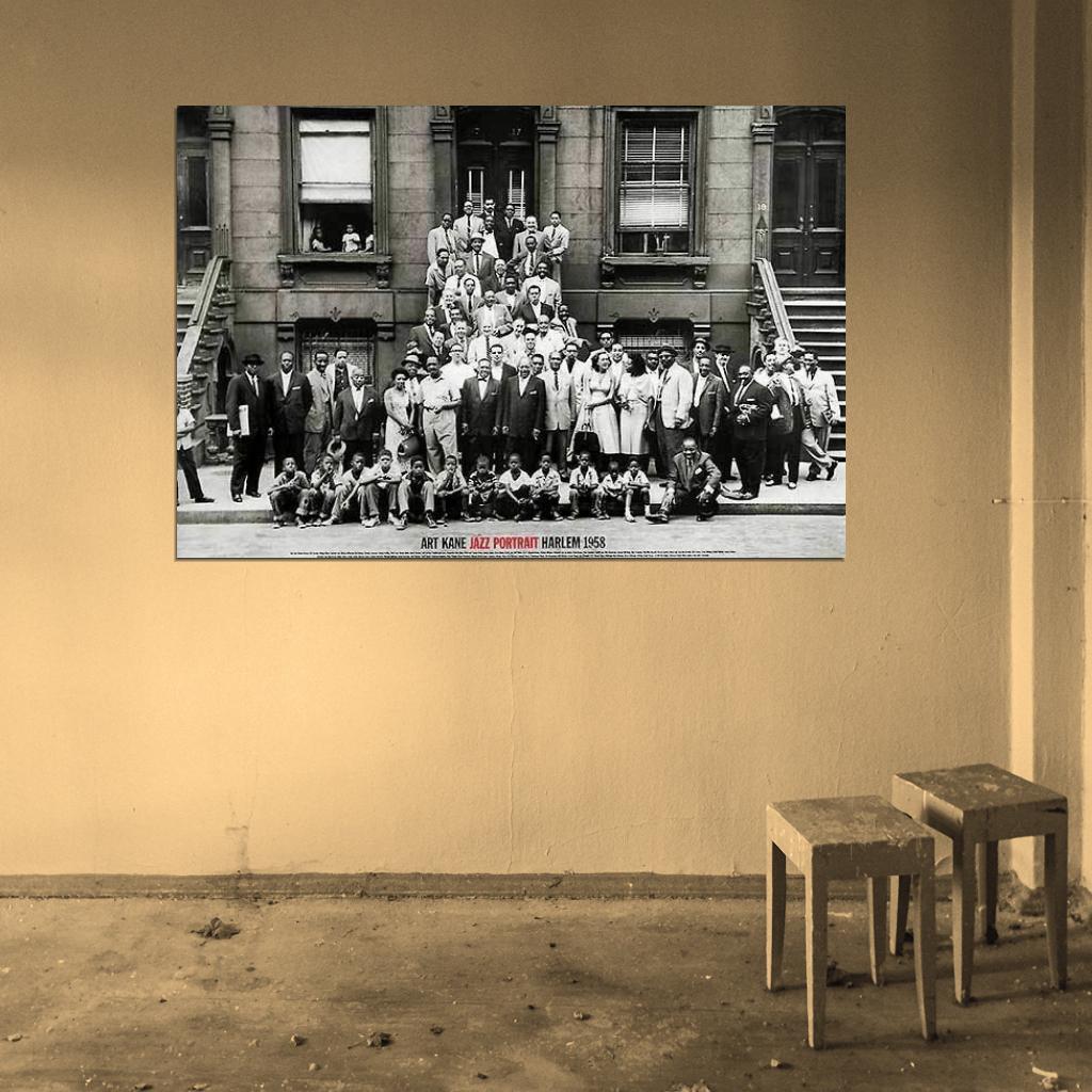 Kane Jazz Portrait Harlem PRINT POSTER