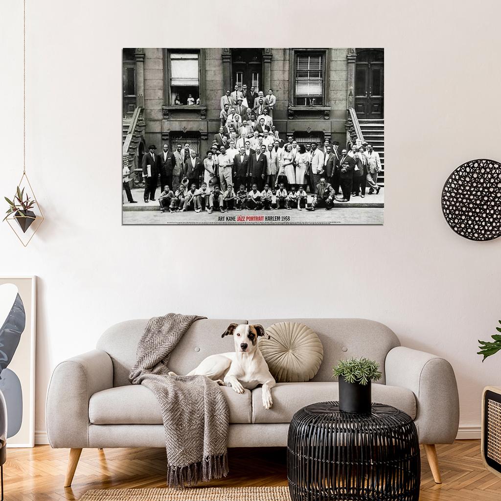 Kane Jazz Portrait Harlem PRINT POSTER