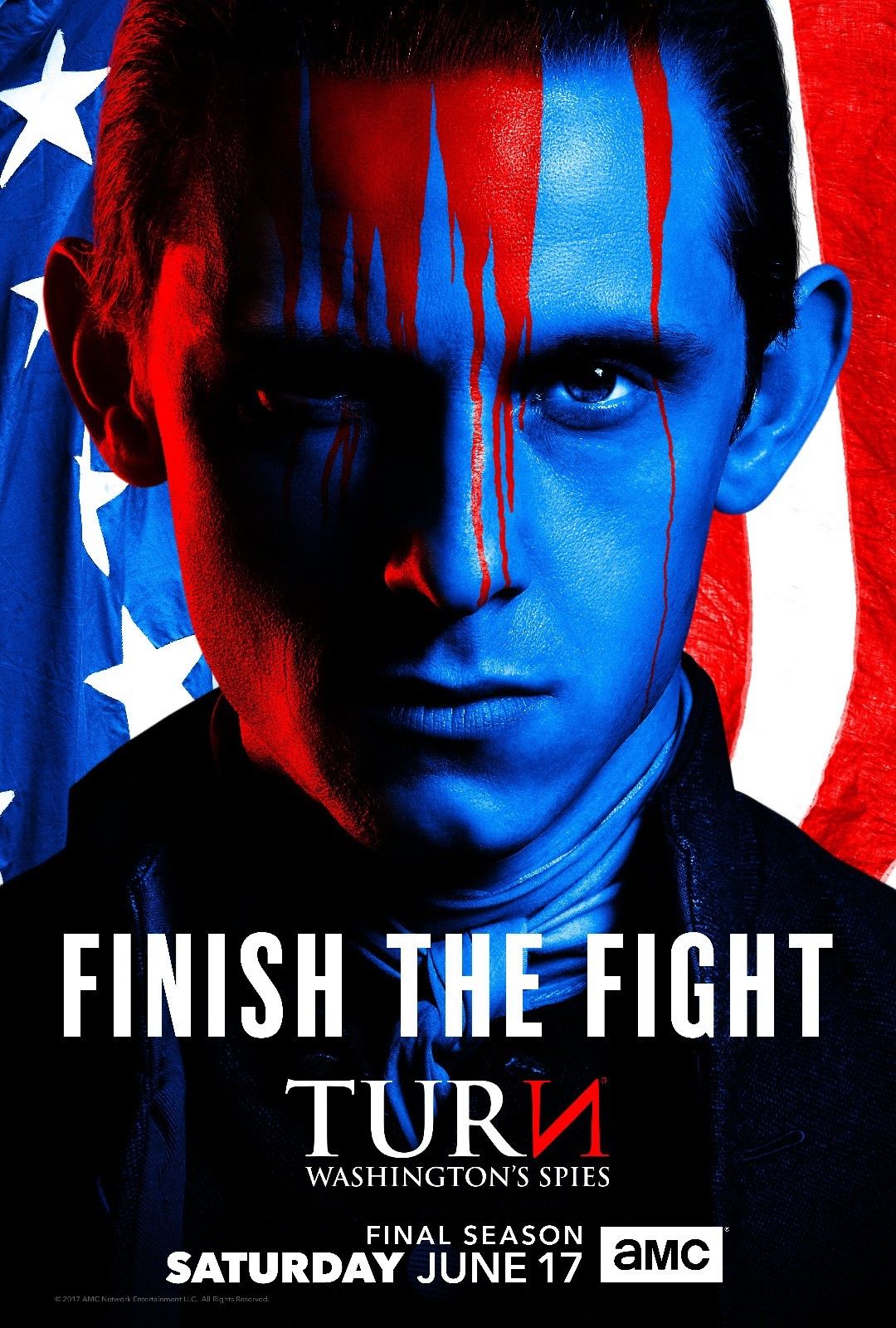 Turn: Washington's Spies Season 4 TV Jamie Bell Heather Lind Poster