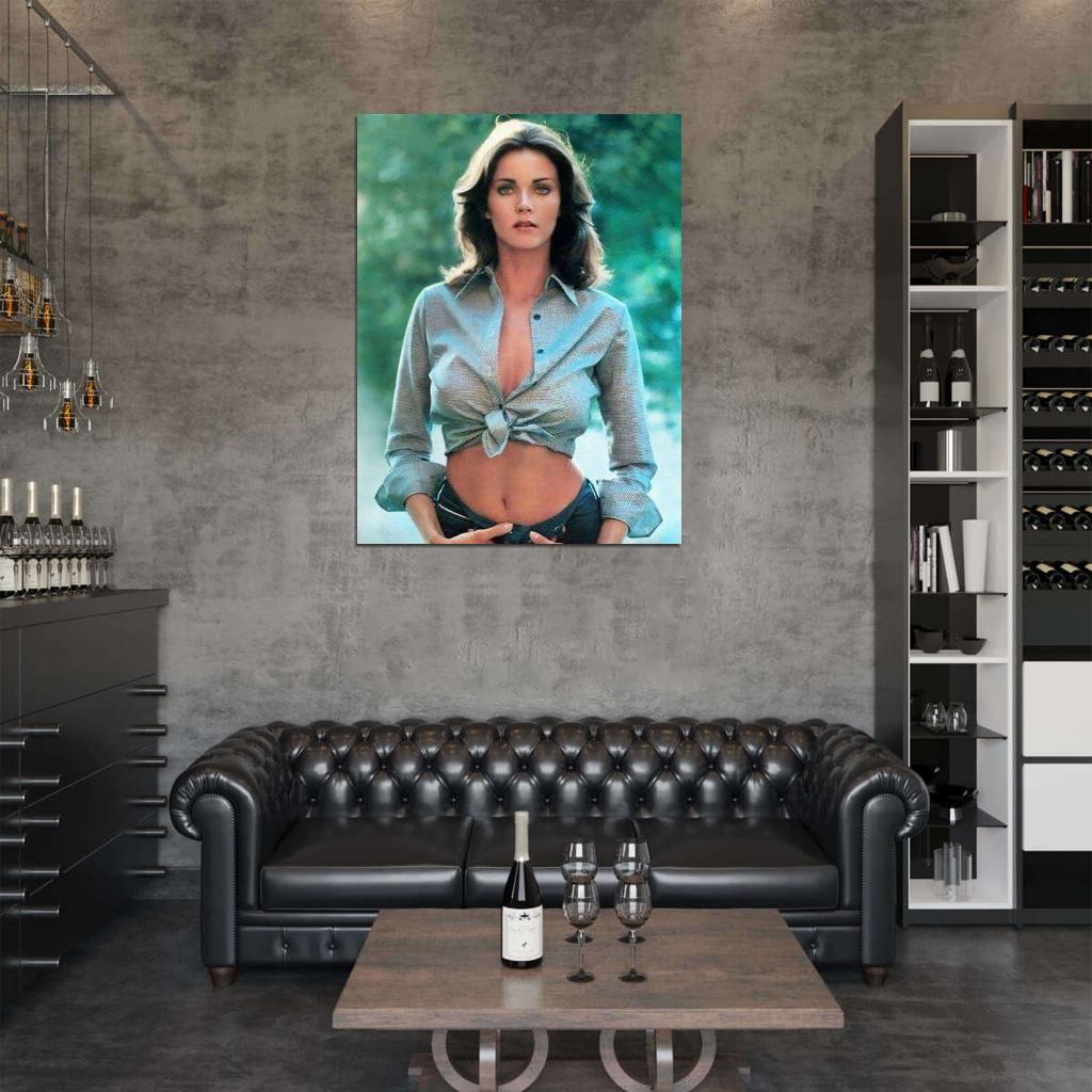 Lynda Carter as Wonder Woman Publicity 70s TV Wall Print Poster