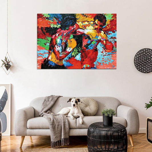 Rocky Balboa vs Apollo Creed Movie WALL Print POSTER - xonomax