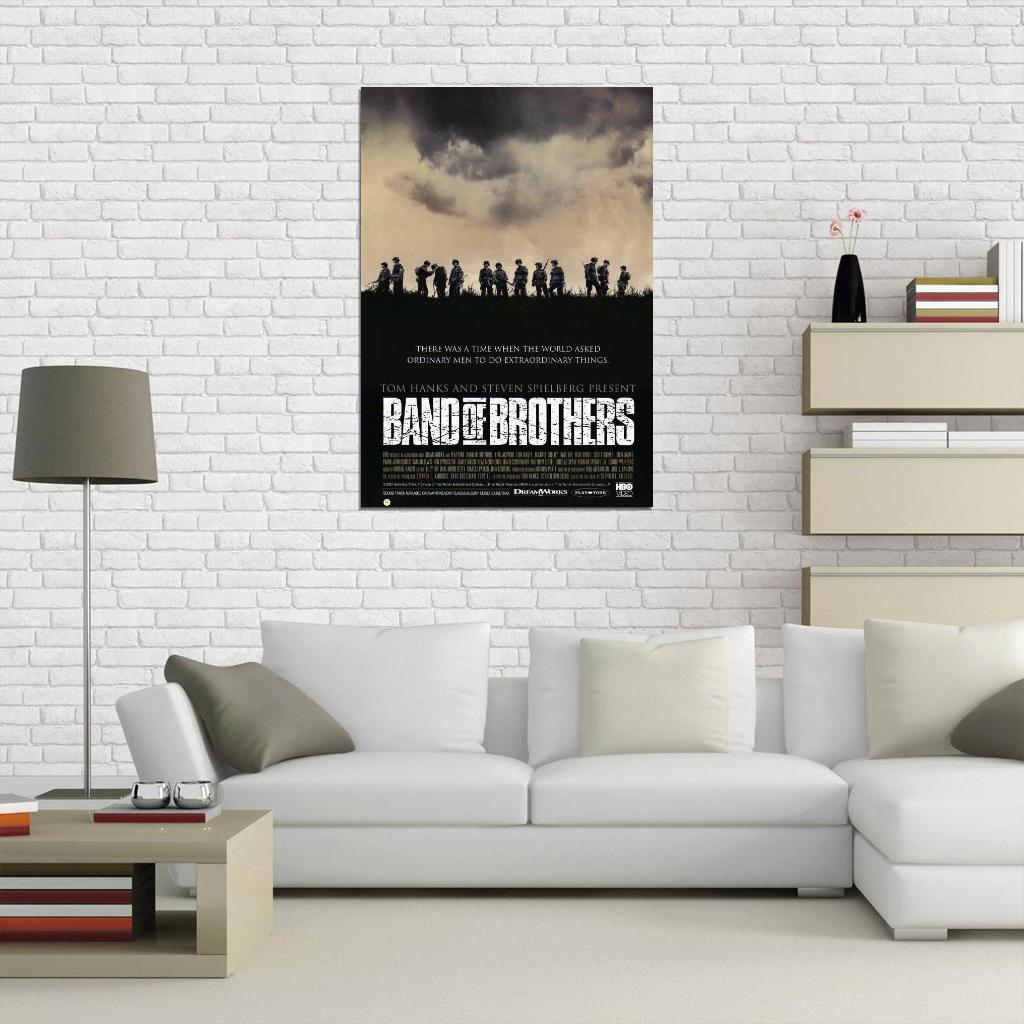 Band of Brothers Movie Poster 2001 Film Wall Art Decor PRINT POSTER