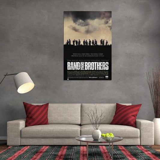 Band of Brothers Movie Poster 2001 Film Wall Art Decor PRINT POSTER - xonomax