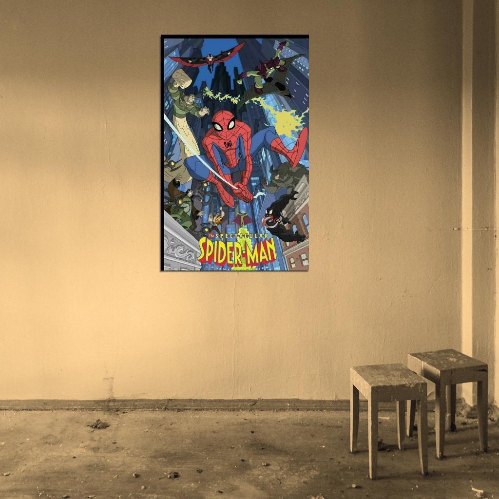 The Spectacular Spider-Man Movie Poster (2008) Film Decor WALL Print POSTER