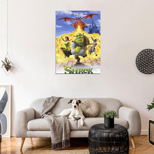 Shrek Movie (2001) Film Decor WALL Print POSTER - xonomax