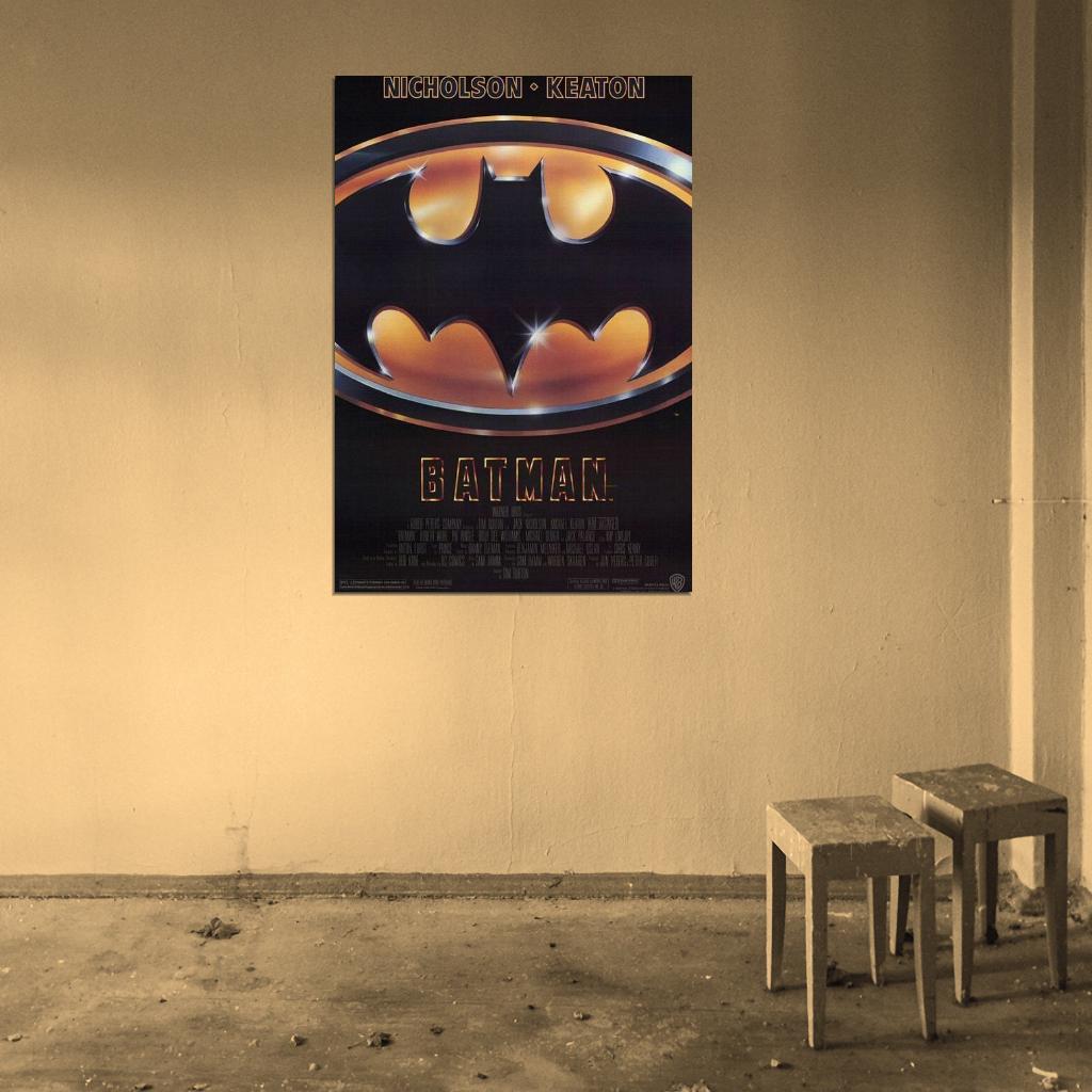 Batman 1989 Movie US/French Film Decor WALL Print POSTER