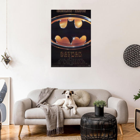 Batman 1989 Movie US/French Film Decor WALL Print POSTER - xonomax