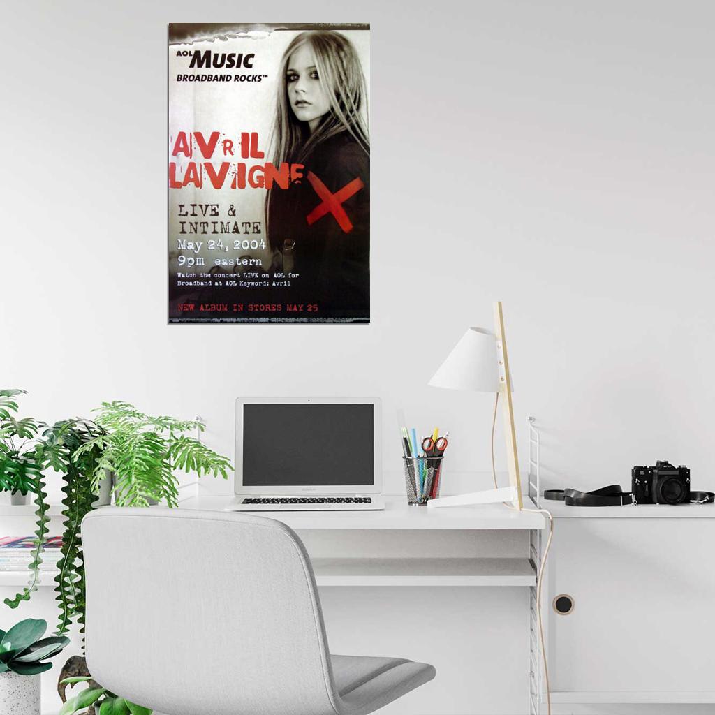 Avril Lavigne - Live & Intimate 2004 Film Decor WALL Print POSTER