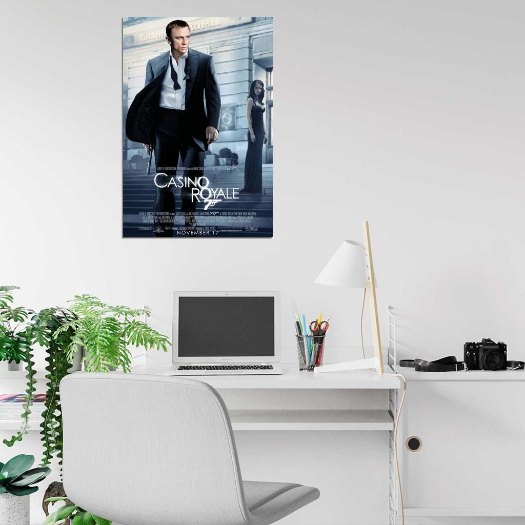 Casino Royale 2006 Movie Film Decor WALL Print POSTER