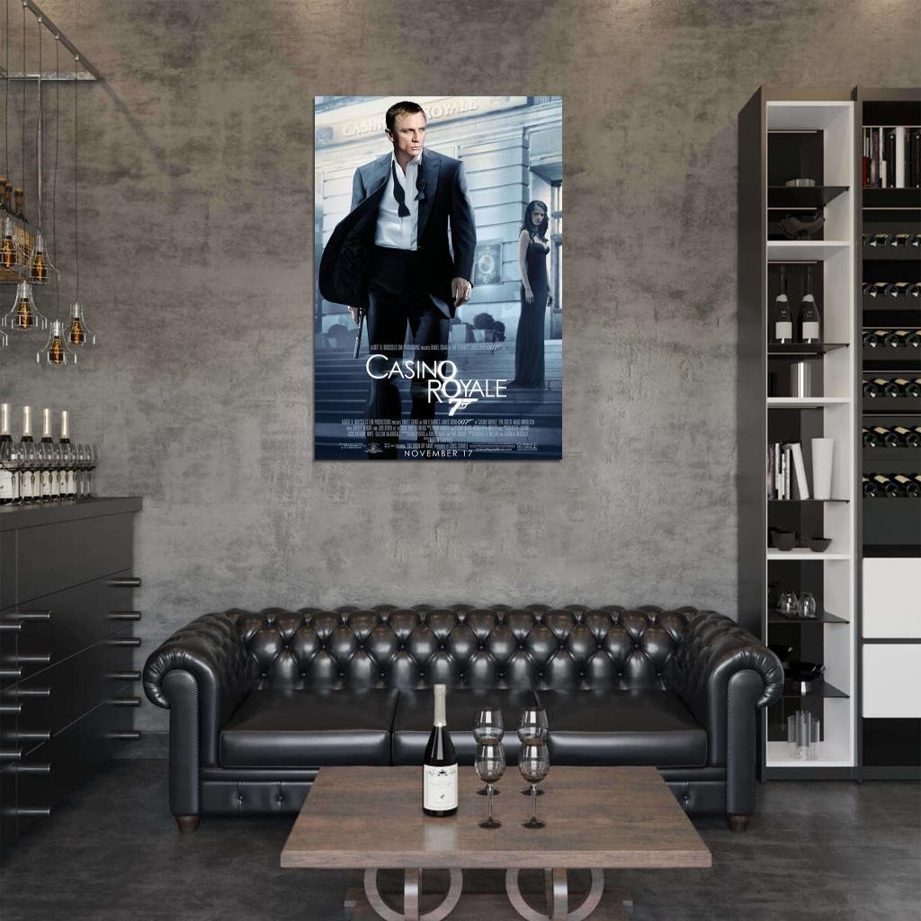 Casino Royale 2006 Movie Film Decor WALL Print POSTER