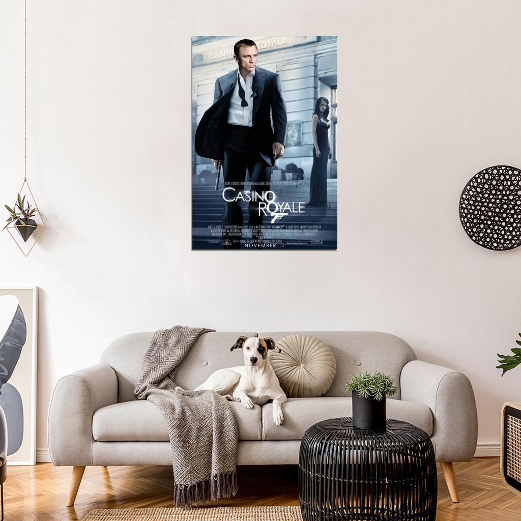 Casino Royale 2006 Movie Film Decor WALL Print POSTER
