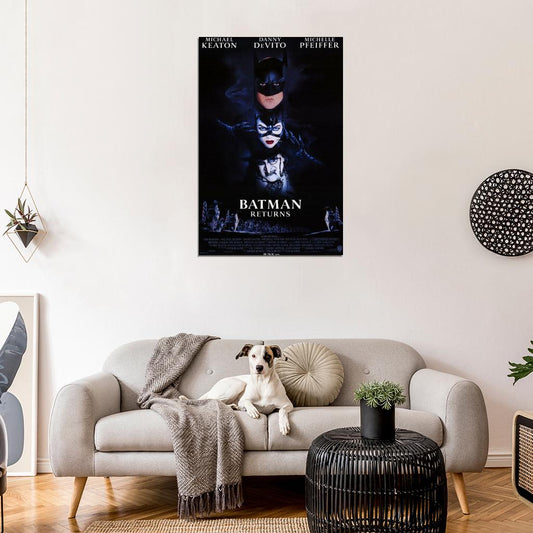 Batman Returns 1992 Movie Film Decor WALL Print POSTER - xonomax