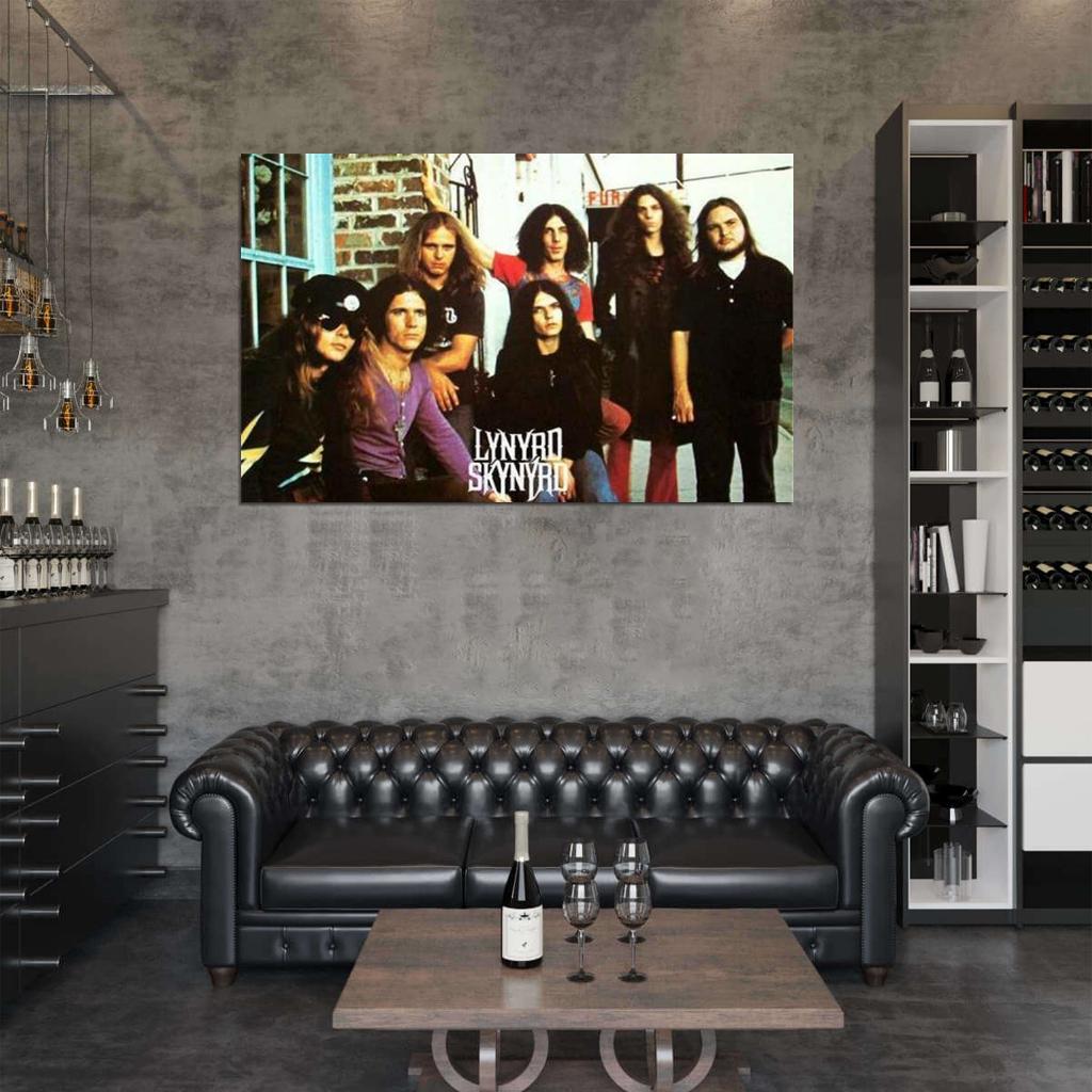 Lynyrd Skynyrd Band Brick WALL Print POSTER DECOR WALL Print POSTER