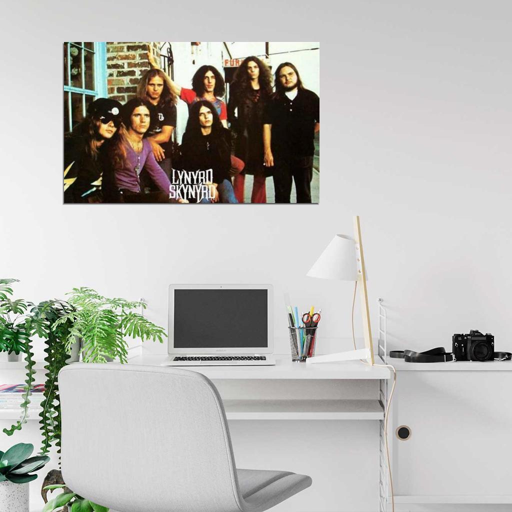 Lynyrd Skynyrd Band Brick WALL Print POSTER DECOR WALL Print POSTER