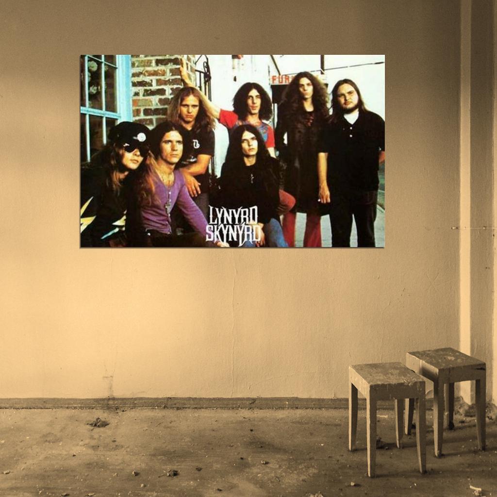 Lynyrd Skynyrd Band Brick WALL Print POSTER DECOR WALL Print POSTER