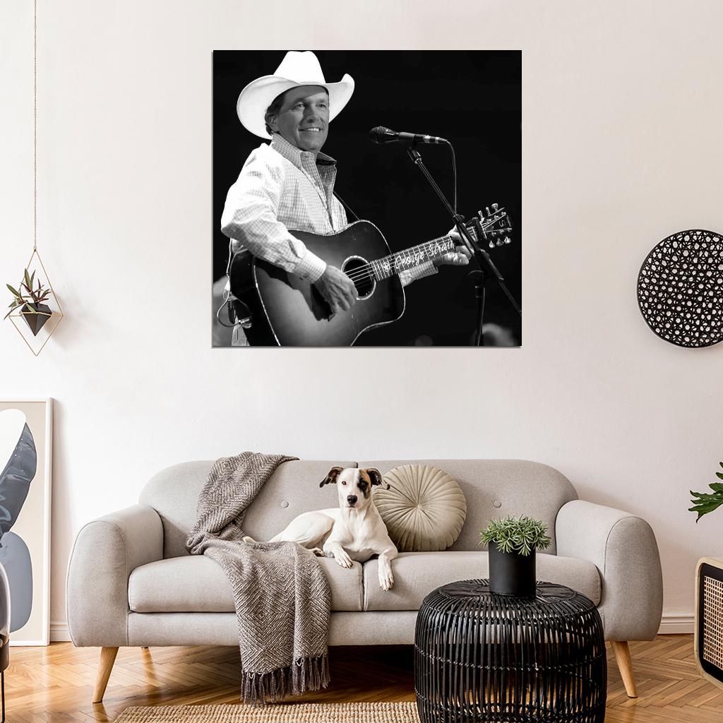 George Strait Photo Picture DECOR WALL Print POSTER