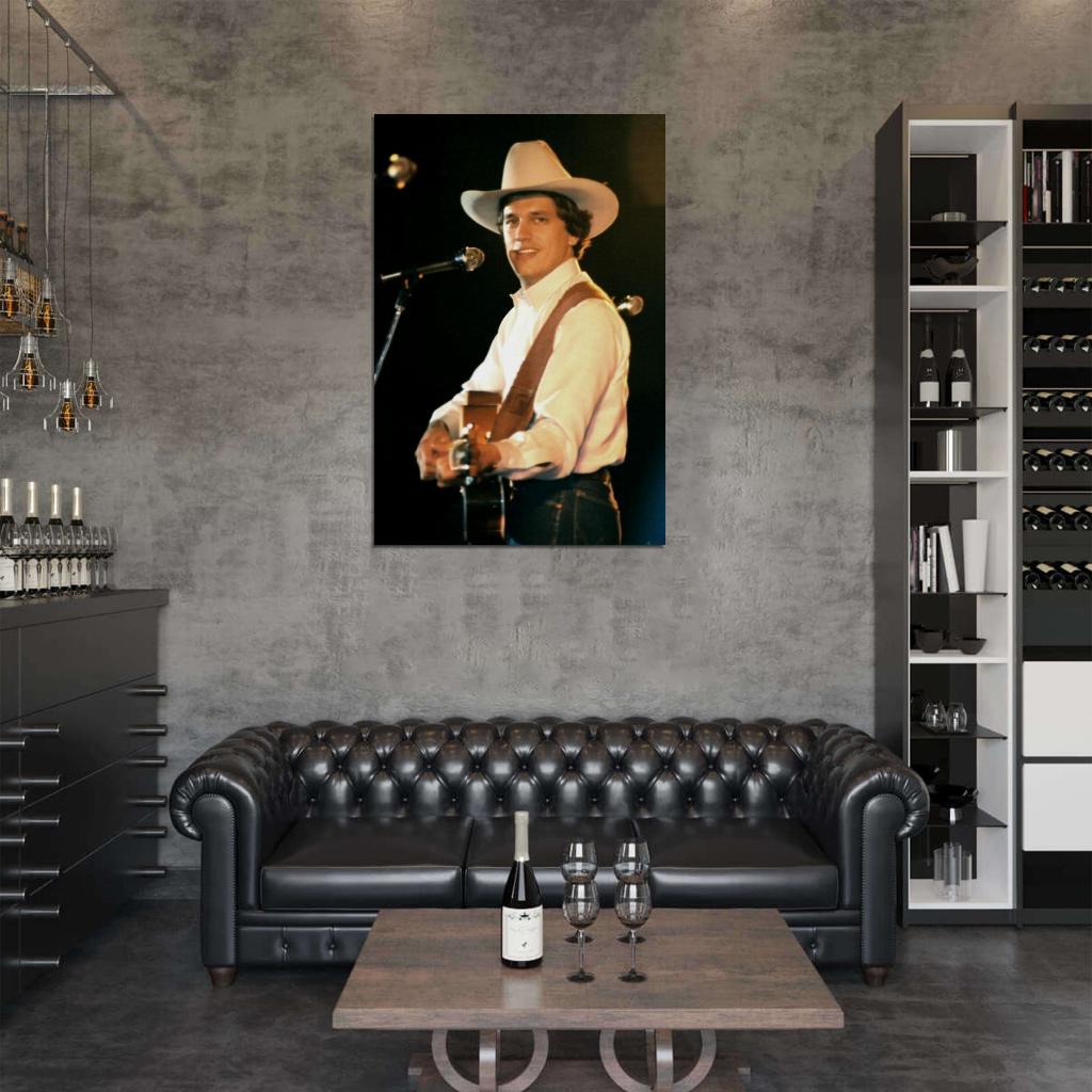George Strait Photo Picture DECOR WALL Print POSTER