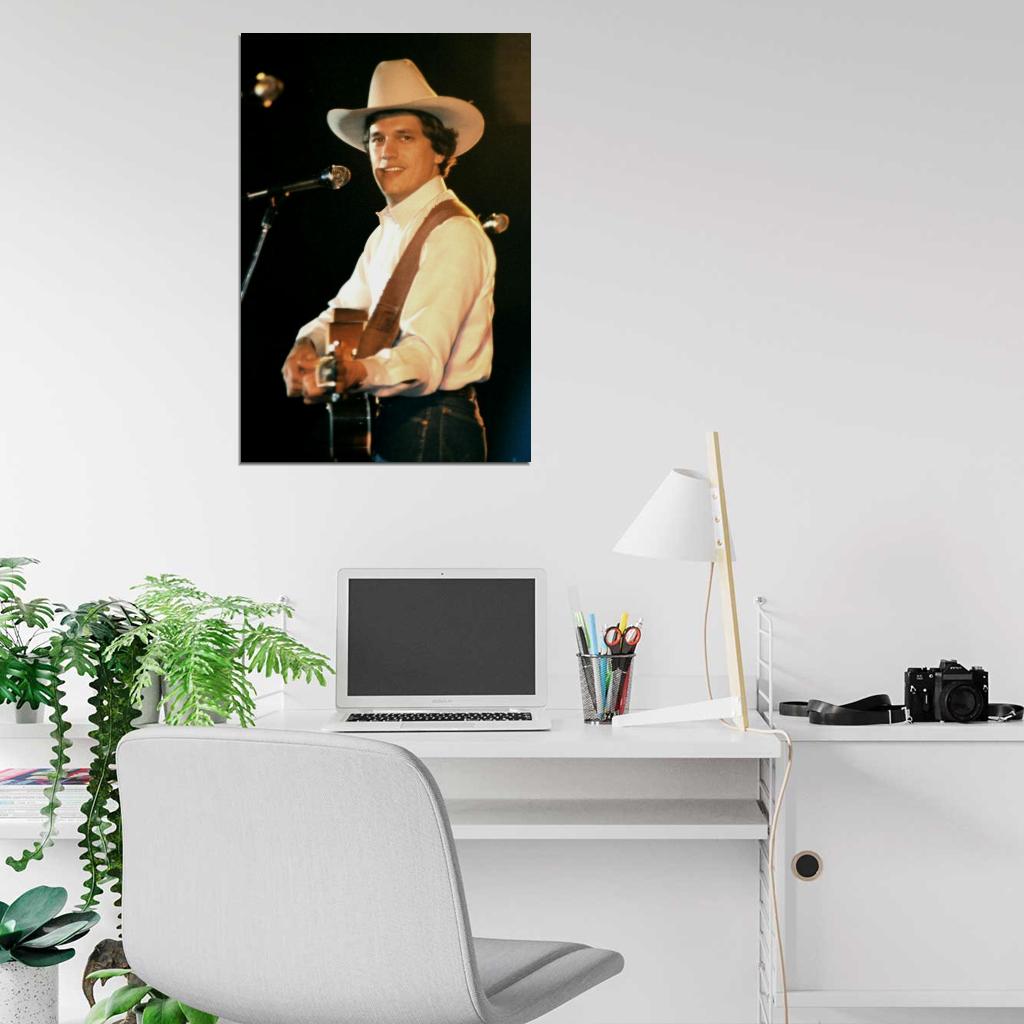 George Strait Photo Picture DECOR WALL Print POSTER