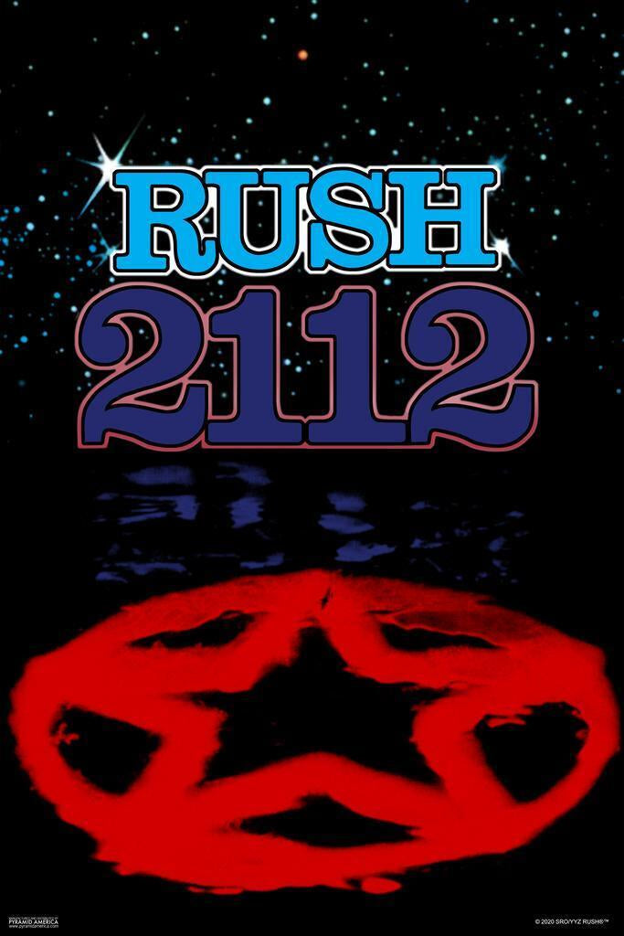 Rush 2112 Album Cover Retro Vintage Rock Band Music Picture DECOR WALL Print POSTER - xonomax