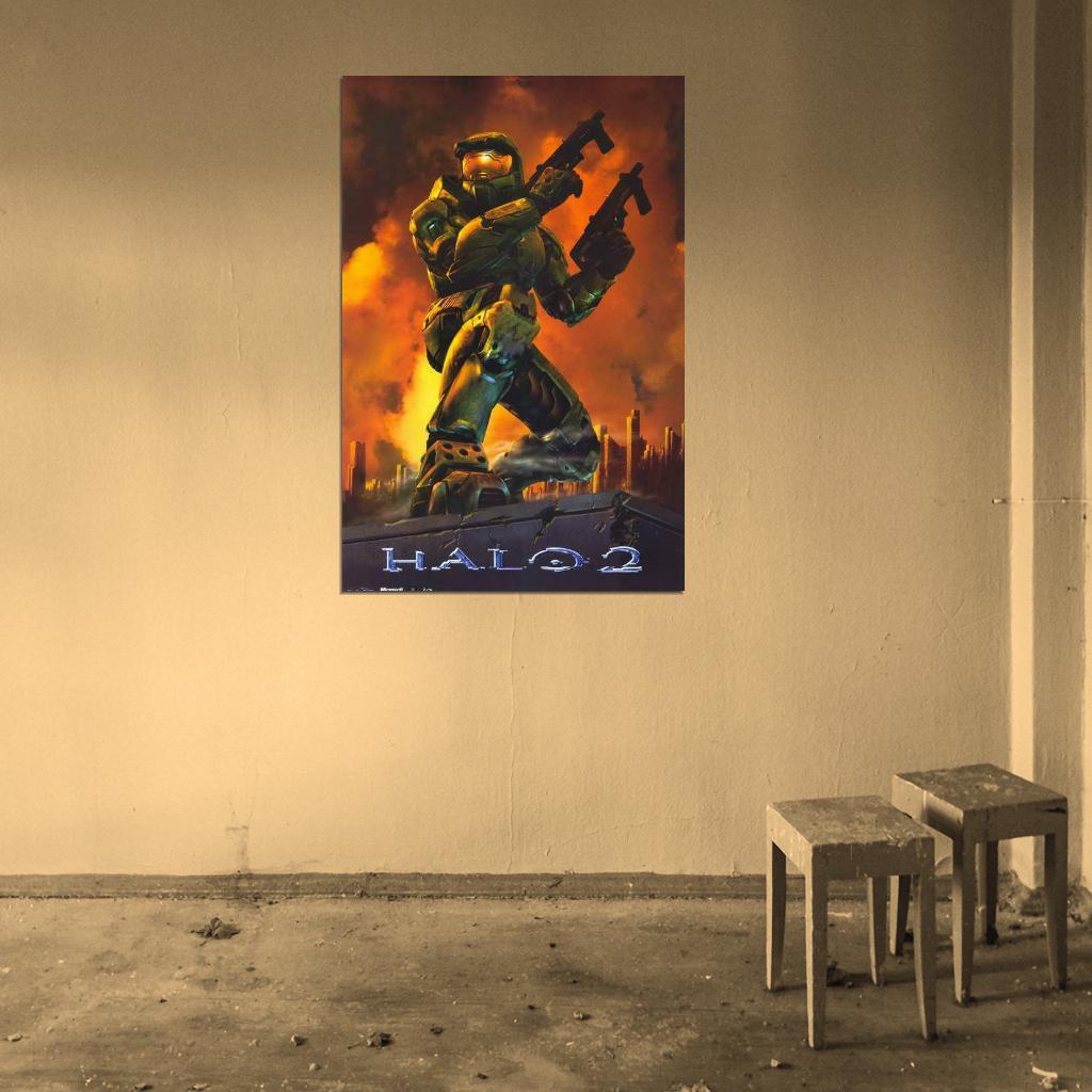 HALO 2 Movie Dee Bradley Baker Julie Benz Hamilton Camp DECOR WALL Print POSTER