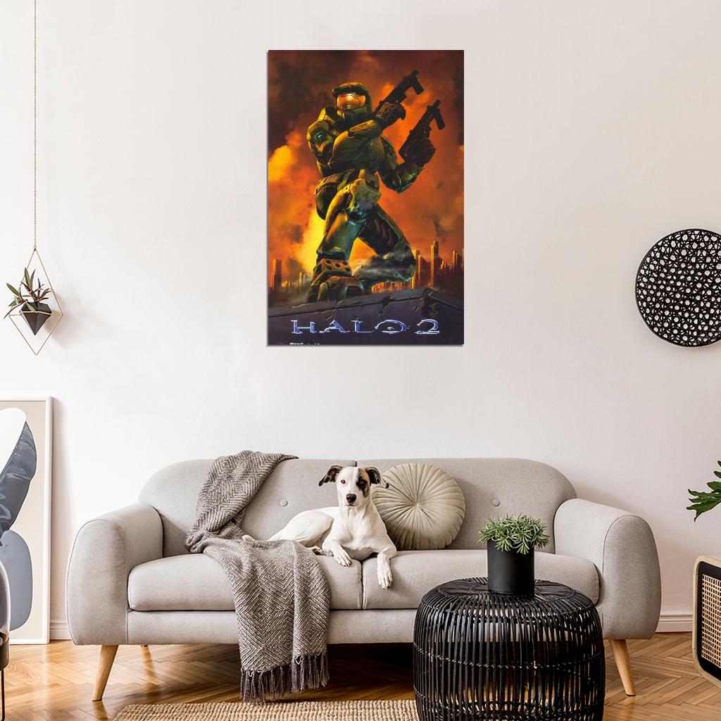 HALO 2 Movie Dee Bradley Baker Julie Benz Hamilton Camp DECOR WALL Print POSTER