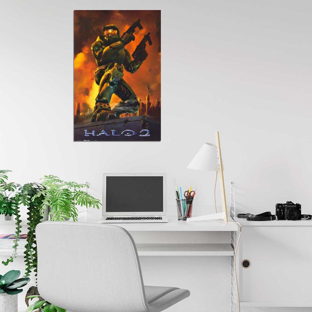 HALO 2 Movie Dee Bradley Baker Julie Benz Hamilton Camp DECOR WALL Print POSTER
