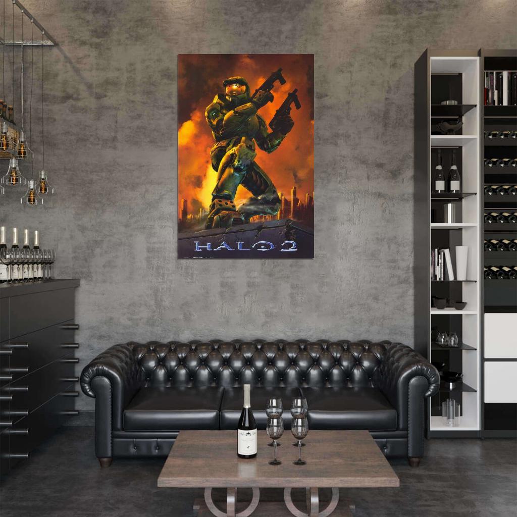 HALO 2 Movie Dee Bradley Baker Julie Benz Hamilton Camp DECOR WALL Print POSTER