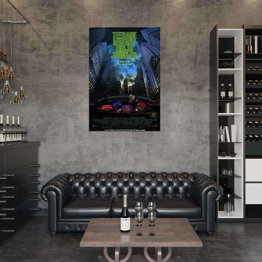 TEENAGE MUTANT NINJA TURTLES: THE MOVIE Judith Hoag DECOR WALL Print POSTER