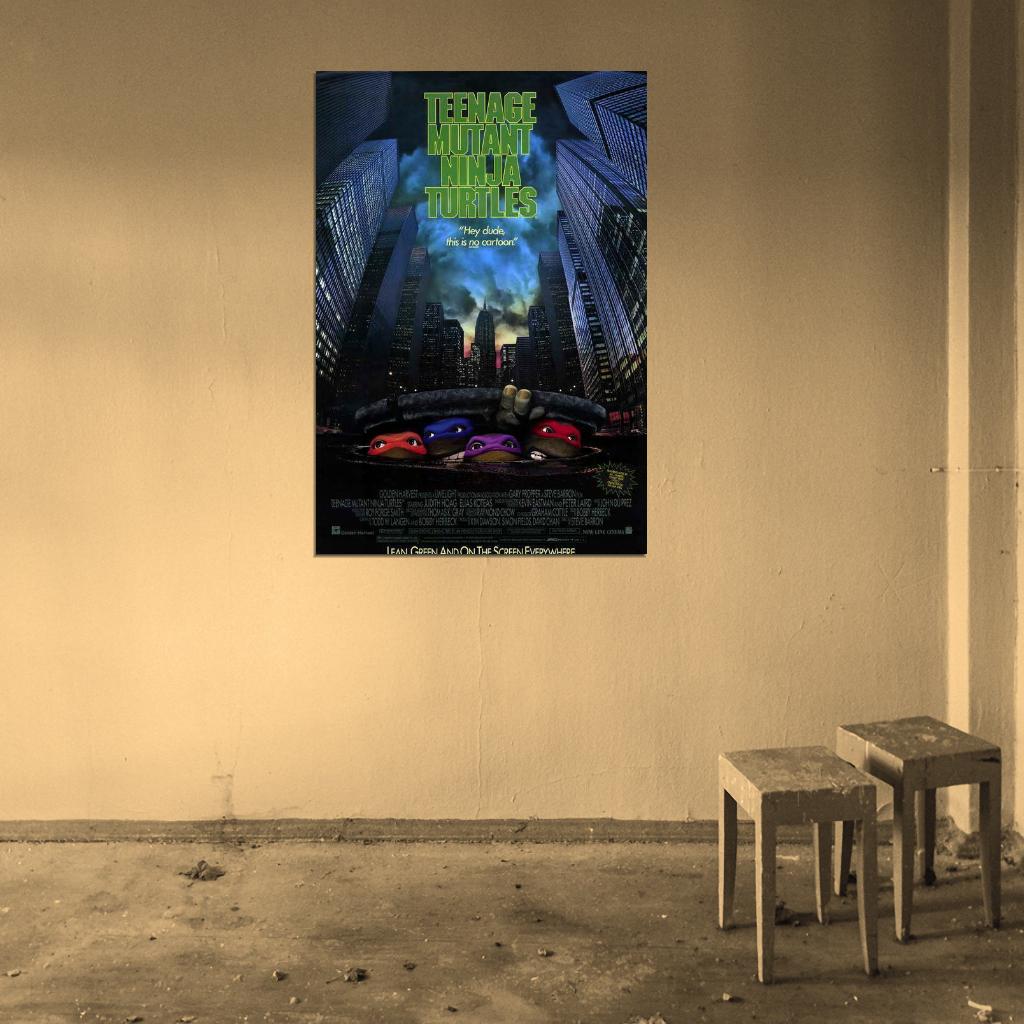 TEENAGE MUTANT NINJA TURTLES: THE MOVIE Judith Hoag DECOR WALL Print POSTER