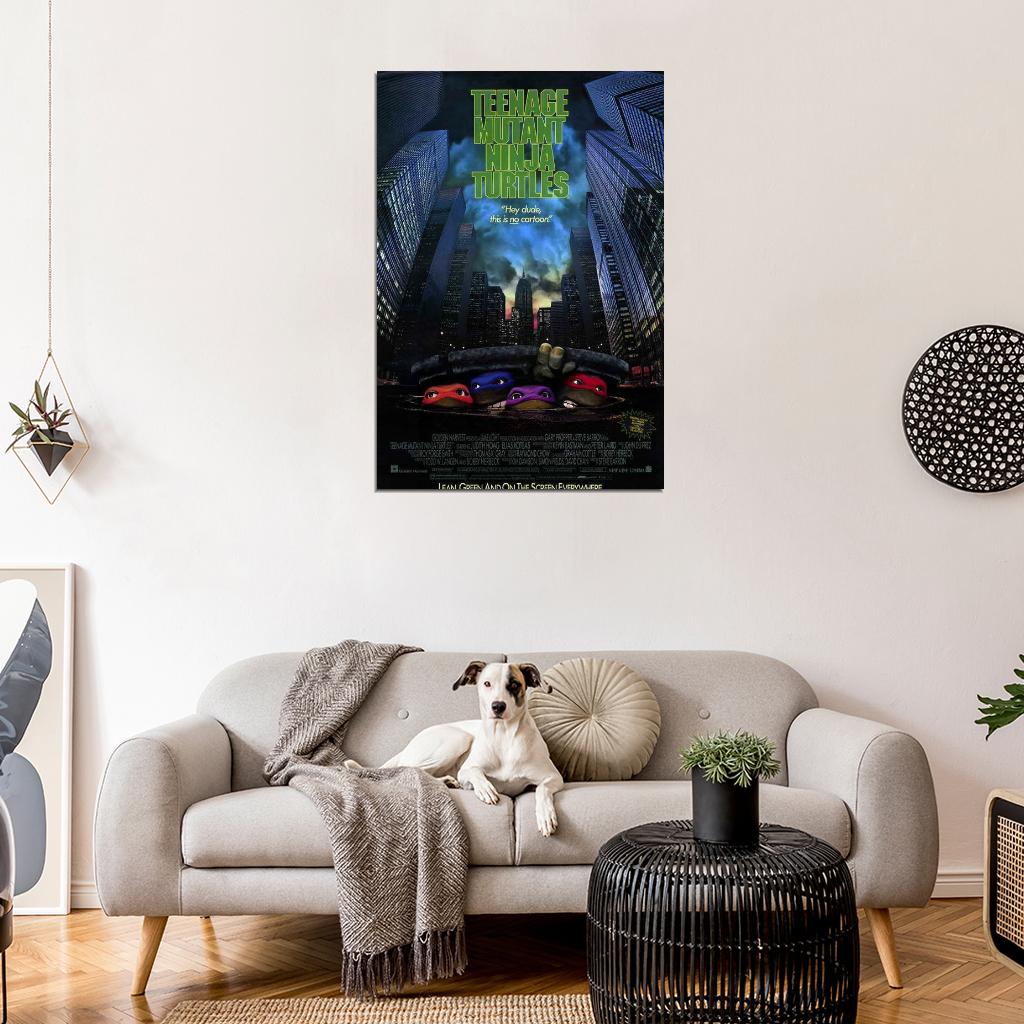 TEENAGE MUTANT NINJA TURTLES: THE MOVIE Judith Hoag DECOR WALL Print POSTER
